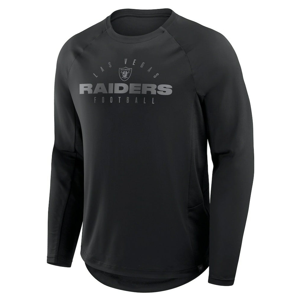 Las Vegas Raiders Big & Tall Coverage Scheme Long Sleeve T-Shirt Black