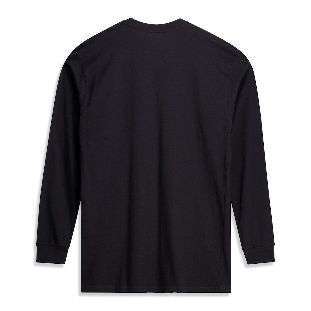 Baltimore Ravens Big & Tall Coverage Scheme Long Sleeve T-Shirt Black