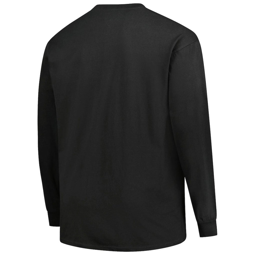 Atlanta Falcons Big & Tall Coverage Scheme Long Sleeve T-Shirt Black