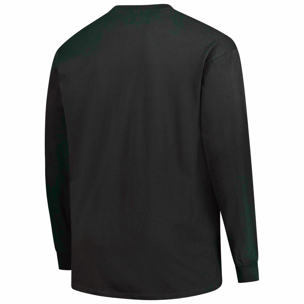 Tampa Bay Buccaneers Big & Tall Clock Management Legacy Long Sleeve T-Shirt Black