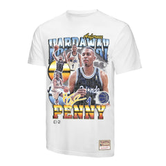 Penny Hardaway Orlando Magic Hardwood Classics Commemorative Player Collage T-Shirt White