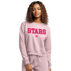 NHL Dallas Stars Concepts Sport Women's Tonal Pullover Sweatshirt - Pink