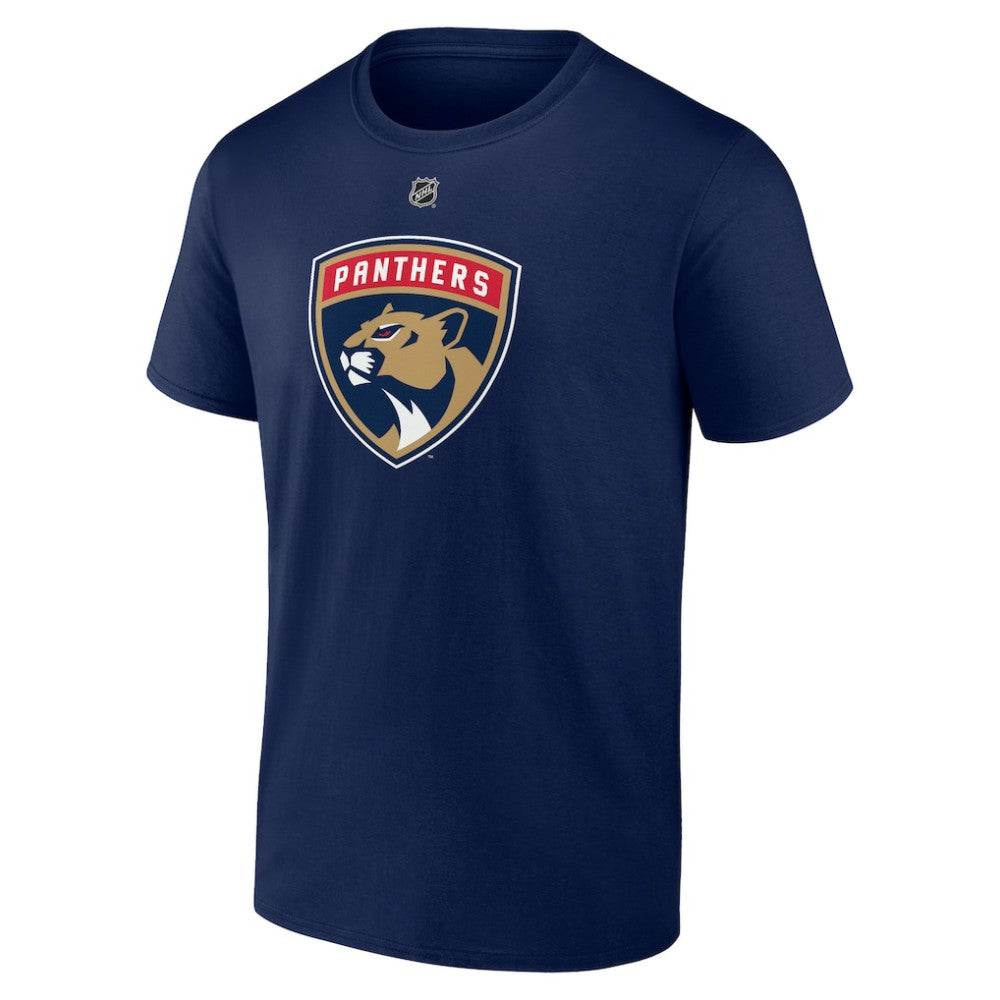 NHL Seth Jones Florida Panthers Fanatics Authentic Stack Name & Number T-Shirt - Navy