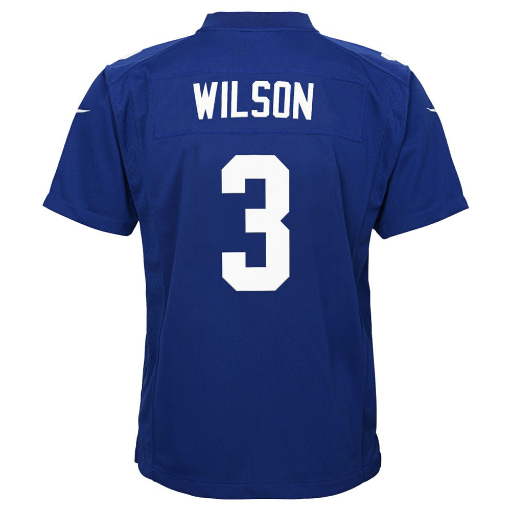 Russell Wilson New York Giants Youth Game Jersey Royal