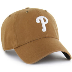 Philadelphia Phillies Carhartt x '47 Clean Up Adjustable Hat - Brown Hats