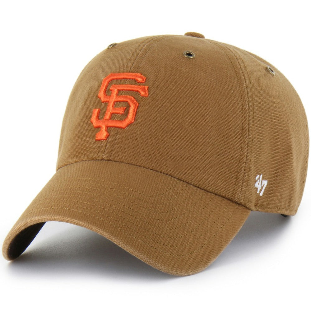 San Francisco Giants Carhartt x '47 Clean Up Adjustable Hat - Brown Hats