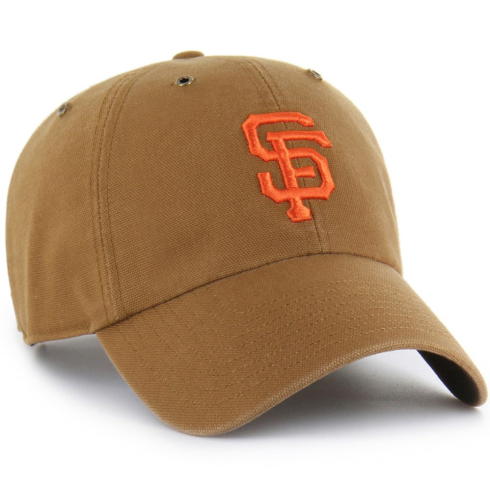 San Francisco Giants Carhartt x '47 Clean Up Adjustable Hat - Brown Hats