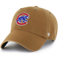 Chicago Cubs Carhartt x '47 Clean Up Adjustable Hat - Brown Hats