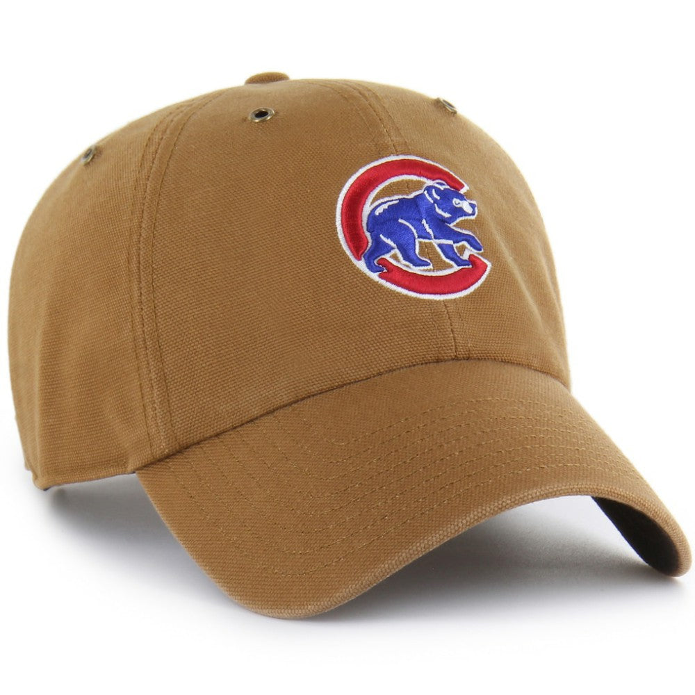 Chicago Cubs Carhartt x '47 Clean Up Adjustable Hat - Brown Hats