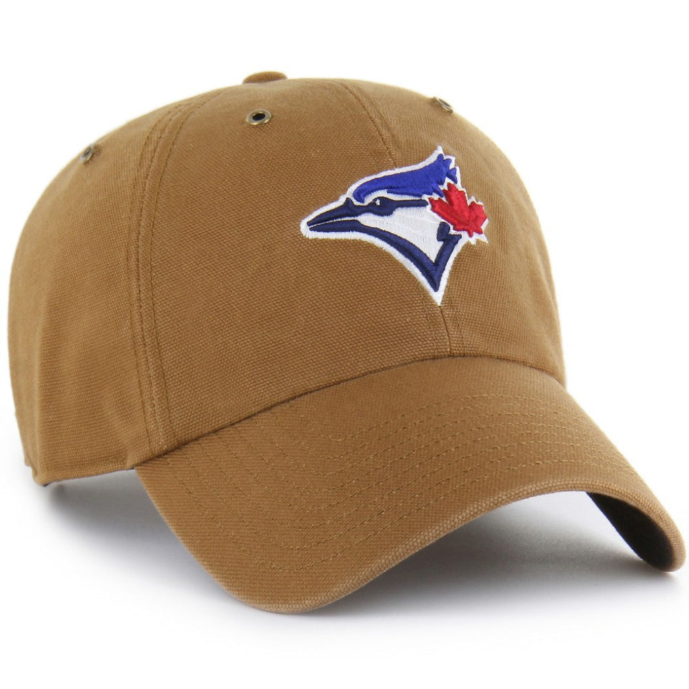 Toronto Blue Jays Carhartt x '47 Clean Up Adjustable Hat - Brown Hats