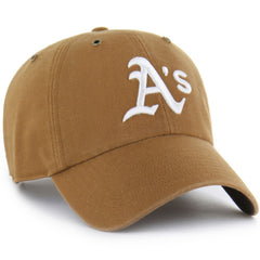 Athletics Carhartt x '47 Clean Up Adjustable Hat - Brown Hats
