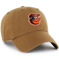 Baltimore Orioles Carhartt x '47 Clean Up Adjustable Hat - Brown Hats