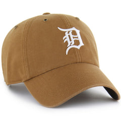 Detroit Tigers Carhartt x '47 Clean Up Adjustable Hat - Brown Hats