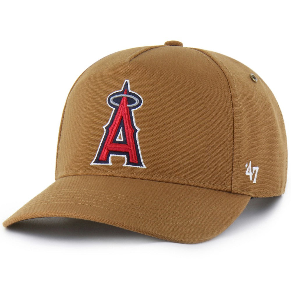 Los Angeles Angels Carhartt x '47 Hitch Adjustable Hat - Brown Hats
