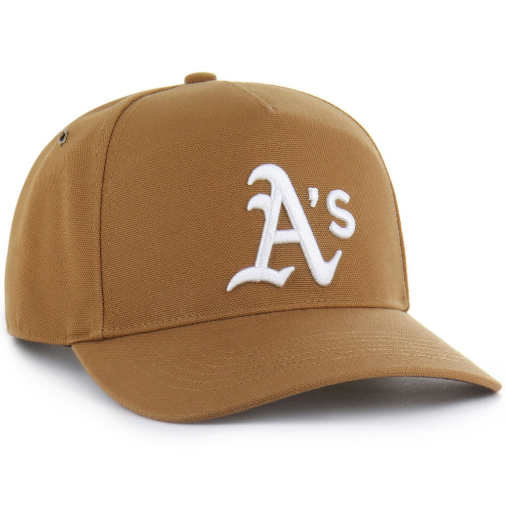 Athletics Carhartt x '47 Hitch Adjustable Hat - Brown Hats