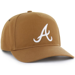 Atlanta Braves Carhartt x '47 Hitch Adjustable Hat - Brown Hats