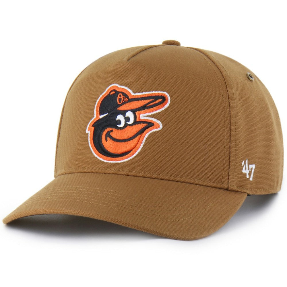 Baltimore Orioles Carhartt x '47 Hitch Adjustable Hat - Brown Hats