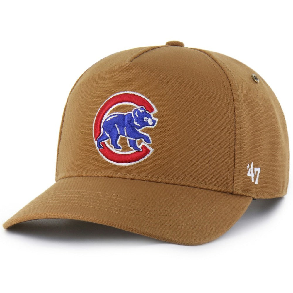 Chicago Cubs Carhartt x '47 Hitch Adjustable Hat - Brown Hats