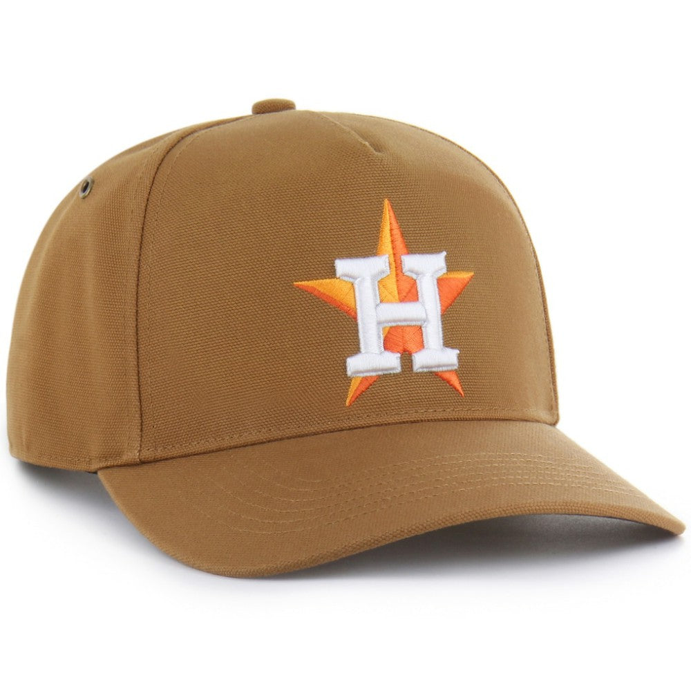 Houston Astros Carhartt x '47 Hitch Adjustable Hat - Brown Hats