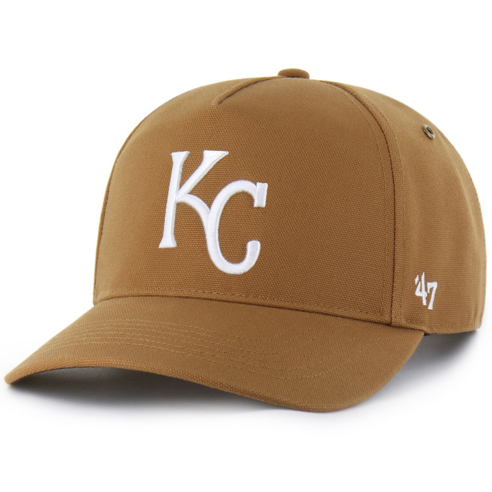 Kansas City Royals Carhartt x '47 Hitch Adjustable Hat - Brown Hats
