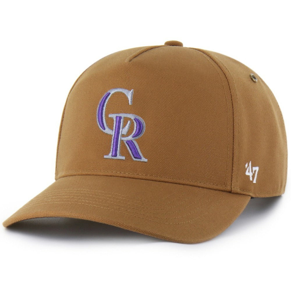 Colorado Rockies Carhartt x '47 Hitch Adjustable Hat - Brown Hats