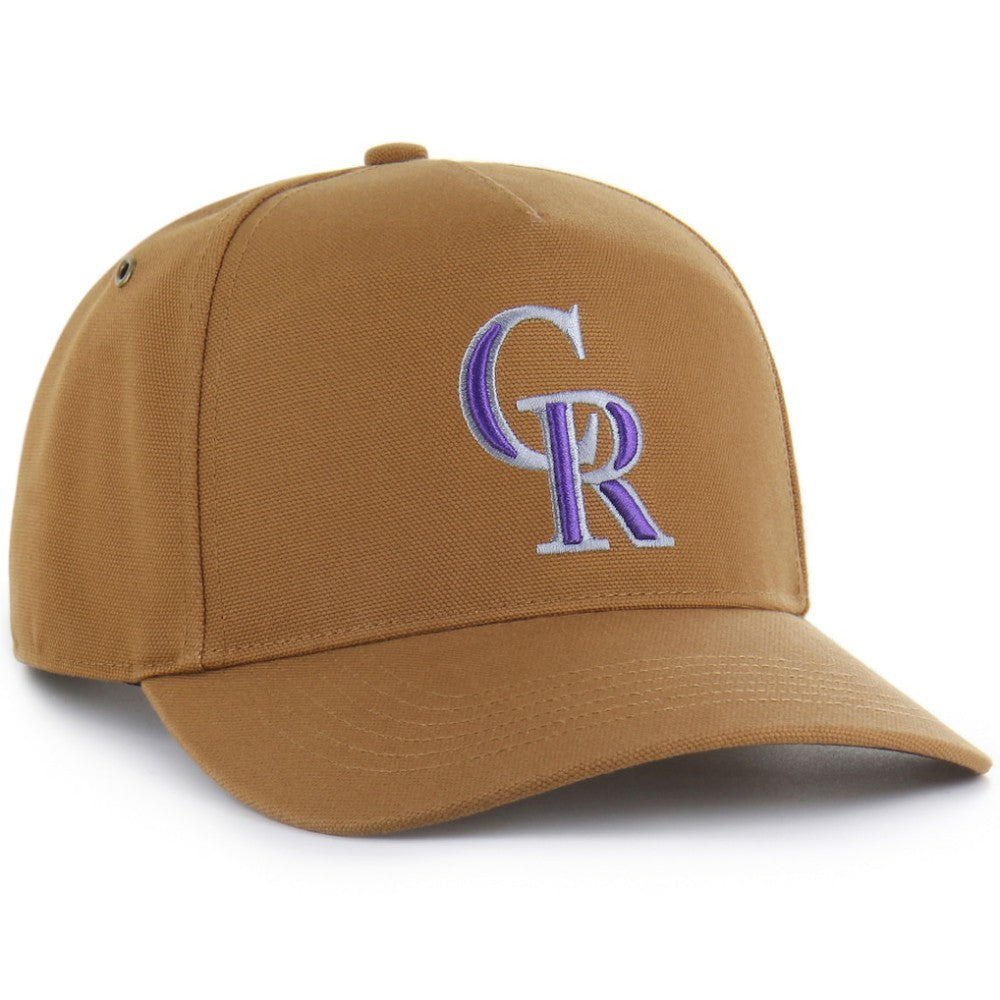 Colorado Rockies Carhartt x '47 Hitch Adjustable Hat - Brown Hats