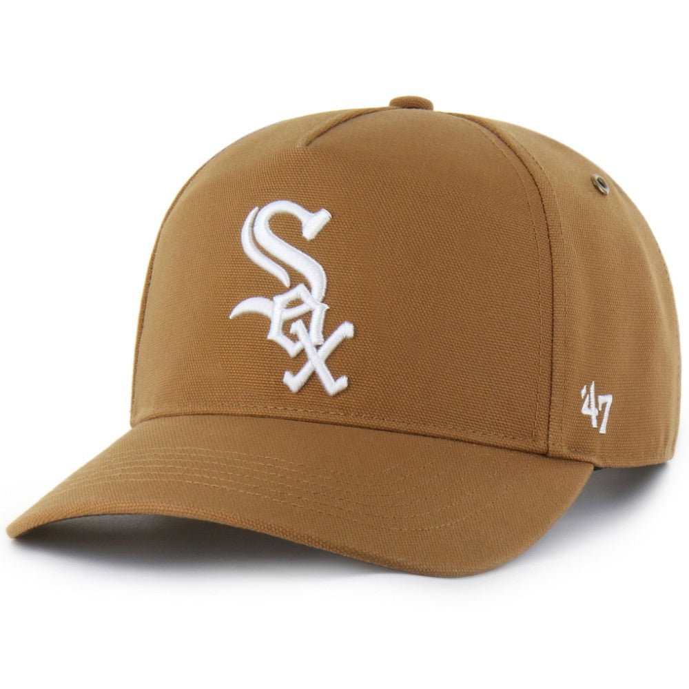 Chicago White Sox Carhartt x '47 Hitch Adjustable Hat - Brown Hats