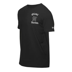 Miami Marlins New Era Sugar Skulls T-Shirt - Black T-shirts