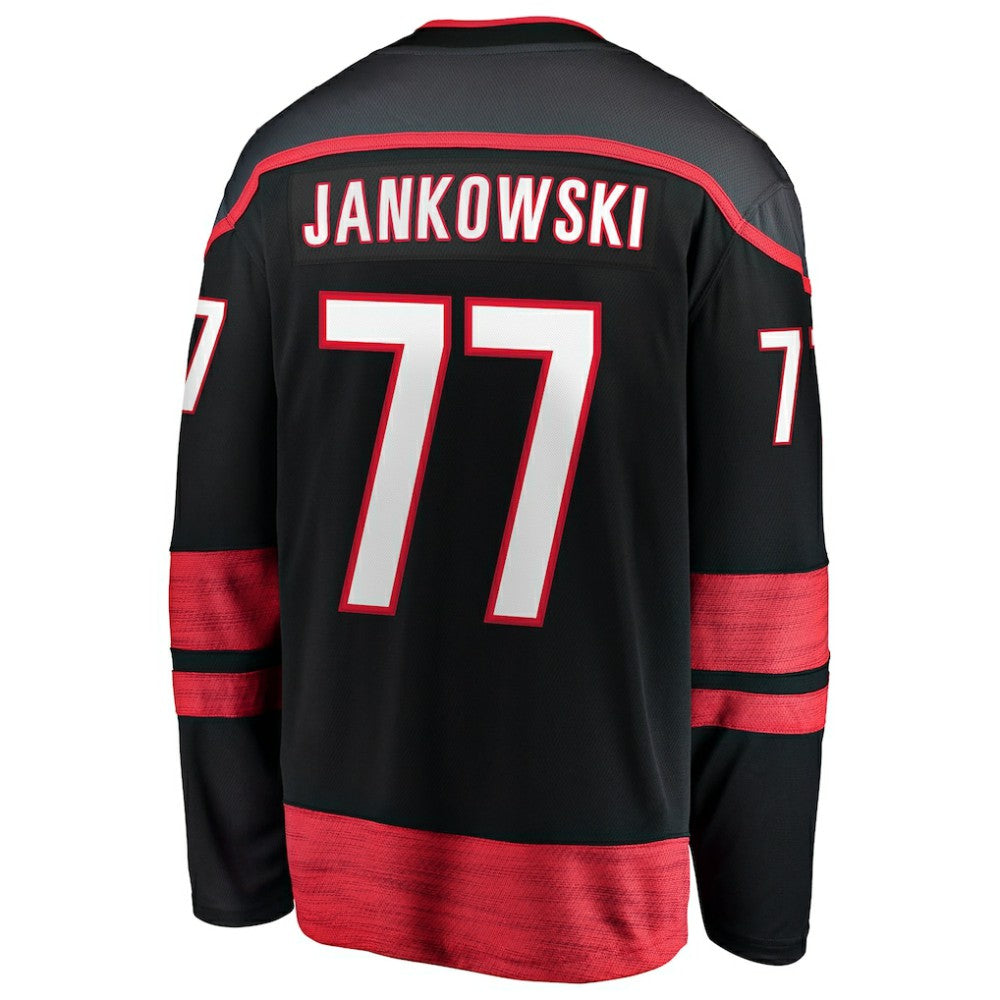 NHL Mark Jankowski Carolina Hurricanes Fanatics Home Breakaway Jersey - Black