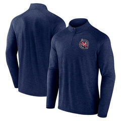 NHL Alexander Ovechkin Washington Capitals Fanatics NHL All-Time Leading Goal Scorer GR8 895 Quarter-Zip Top - Navy