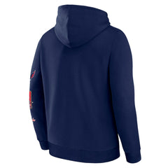 NHL Alexander Ovechkin Washington Capitals Fanatics NHL All-Time Leading Goal Scorer Badges Pullover Hoodie - Athletic Navy