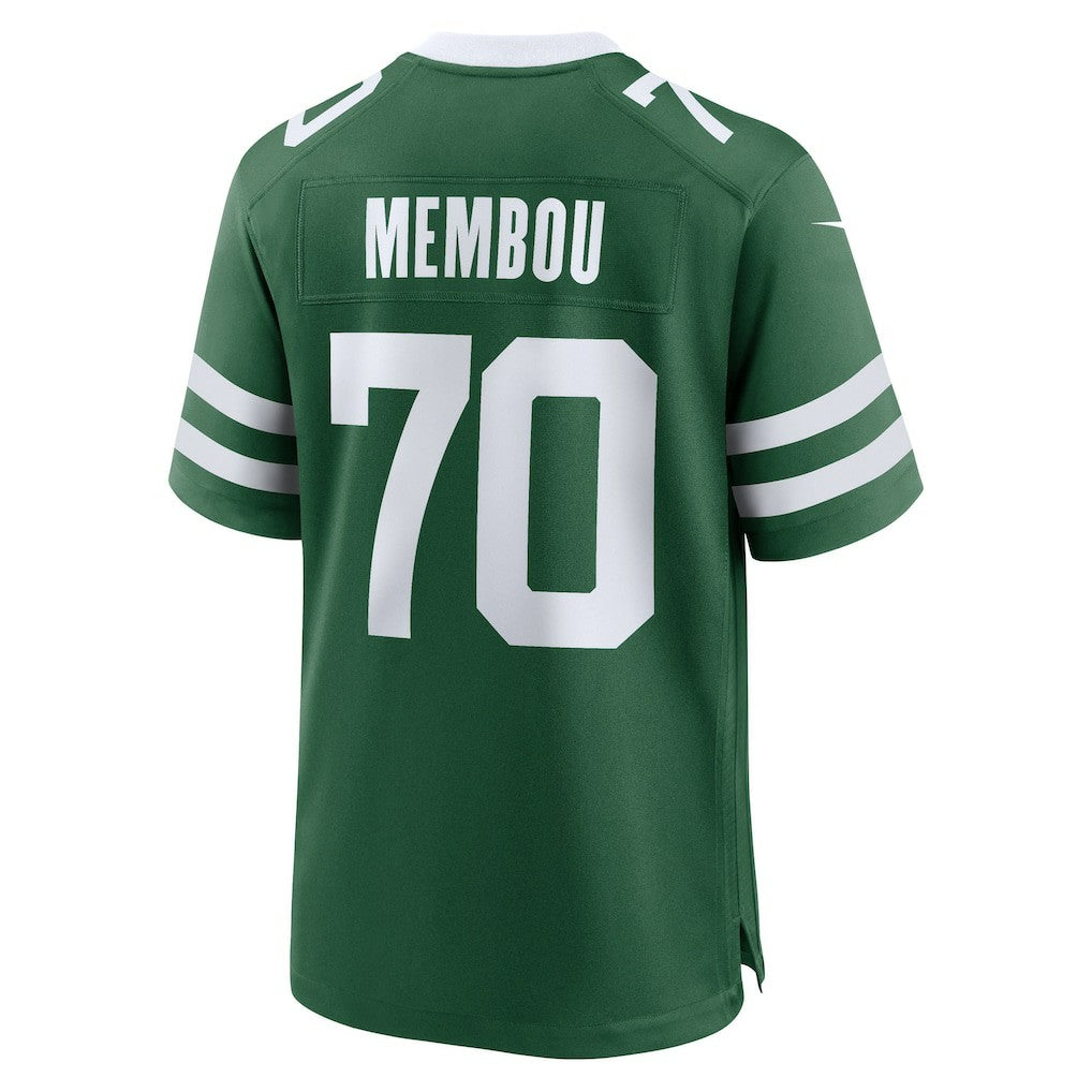 Armand Membou New York Jets 2025 NFL Draft First Round Pick Game Jersey Legacy