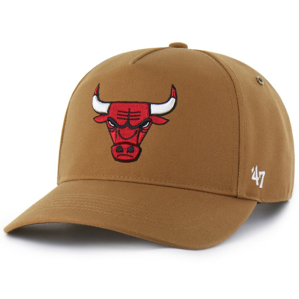 Chicago Bulls Carhartt x '47 Hitch Adjustable Hat Brown