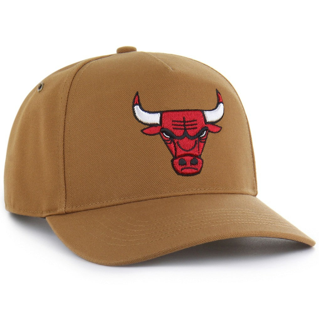 Chicago Bulls Carhartt x '47 Hitch Adjustable Hat Brown