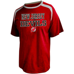 NHL Jack Hughes New Jersey Devils Fanatics Women's Plus Size Name & Number Scoop Neck T-Shirt - Red