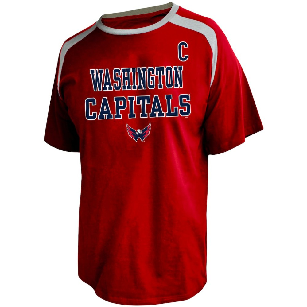 NHL Alexander Ovechkin Washington Capitals Profile Big & Tall Name & Number T-Shirt - Red
