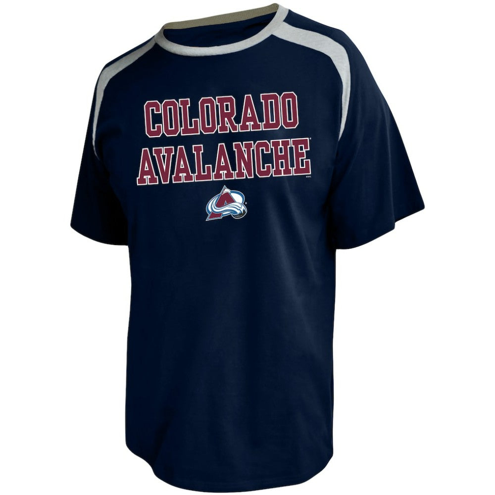NHL Nathan MacKinnon Colorado Avalanche Profile Big & Tall Name & Number T-Shirt - Navy