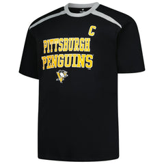 NHL Sidney Crosby Pittsburgh Penguins Profile Big & Tall Name & Number T-Shirt - Black