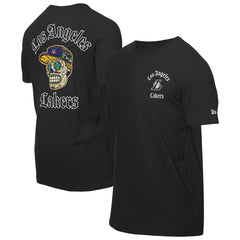Los Angeles Lakers Sugar Skulls T-Shirt Black