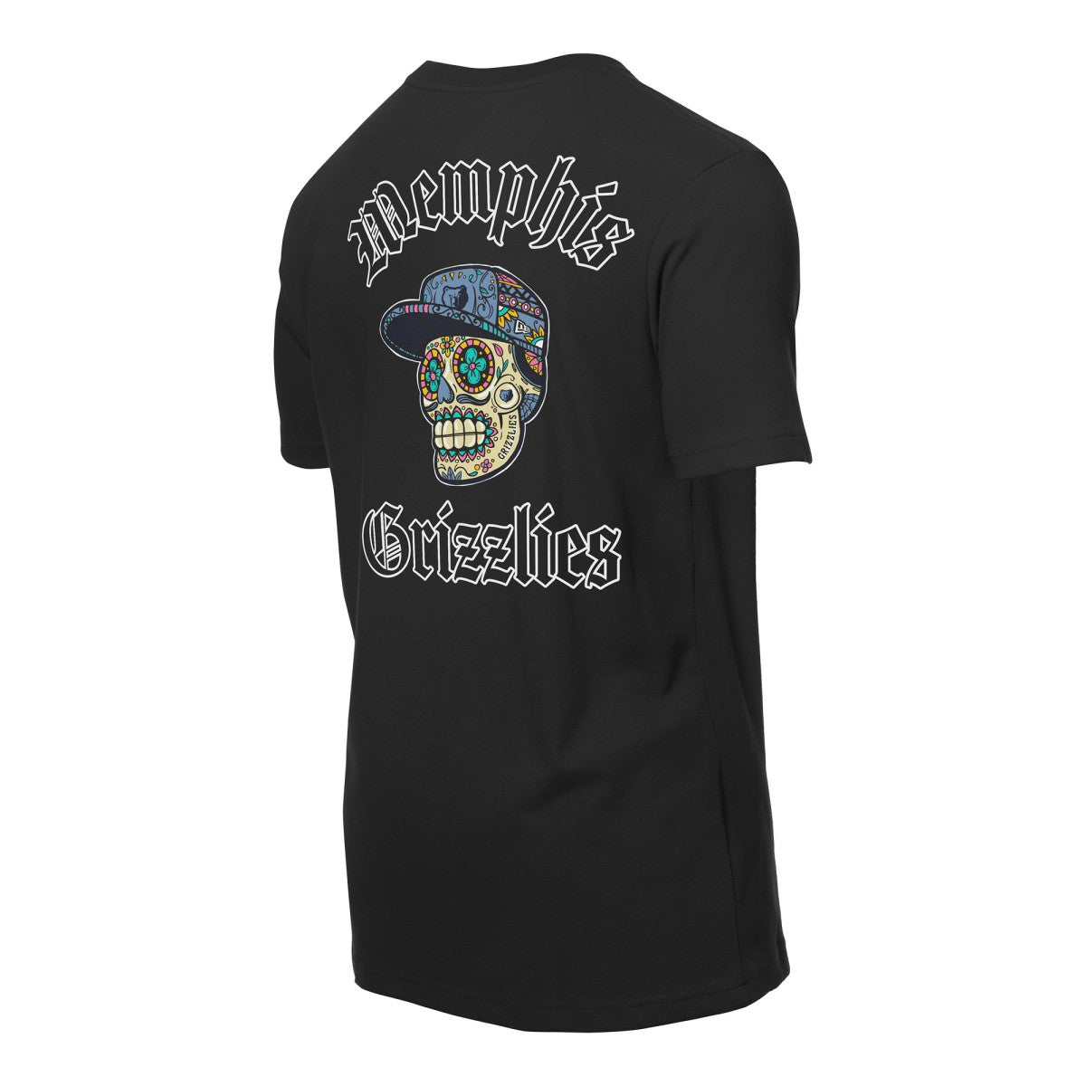 Memphis Grizzlies Sugar Skulls T-Shirt Black