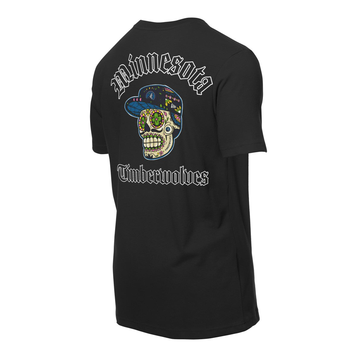 Minnesota Timberwolves Sugar Skulls T-Shirt Black