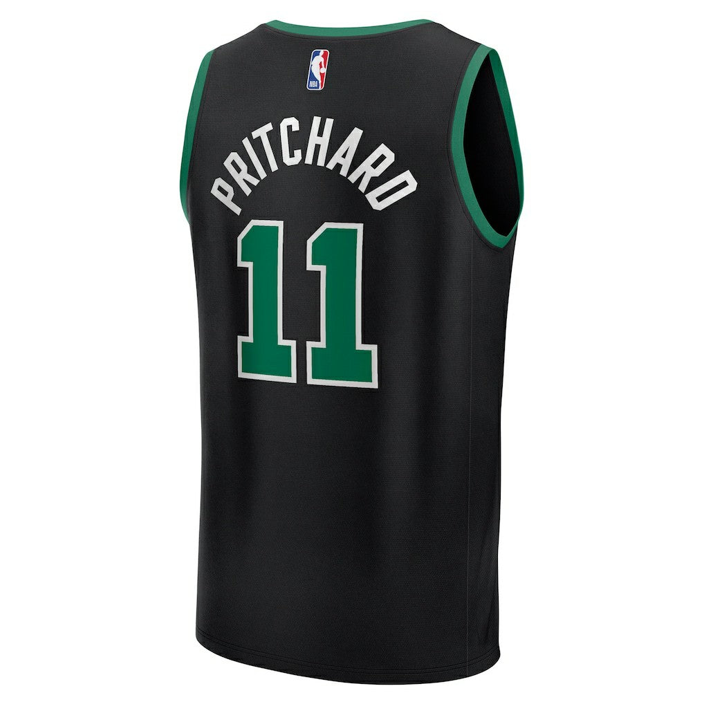 Payton Pritchard Boston Celtics Fast Break Replica Player Jersey Statement Edition Black