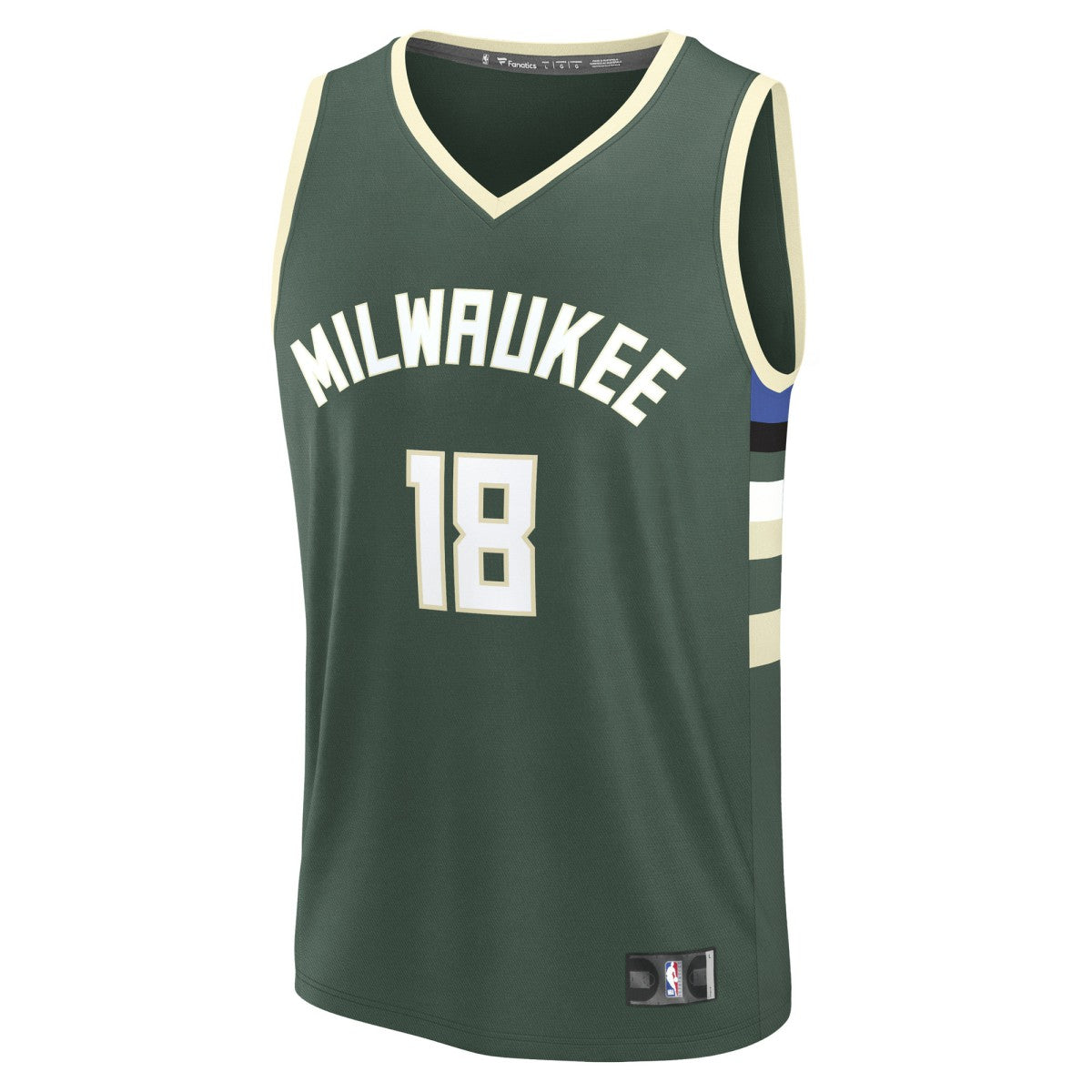 Kyle Kuzma Milwaukee Bucks Fast Break Replica Player Jersey Icon Edition Hunter Green