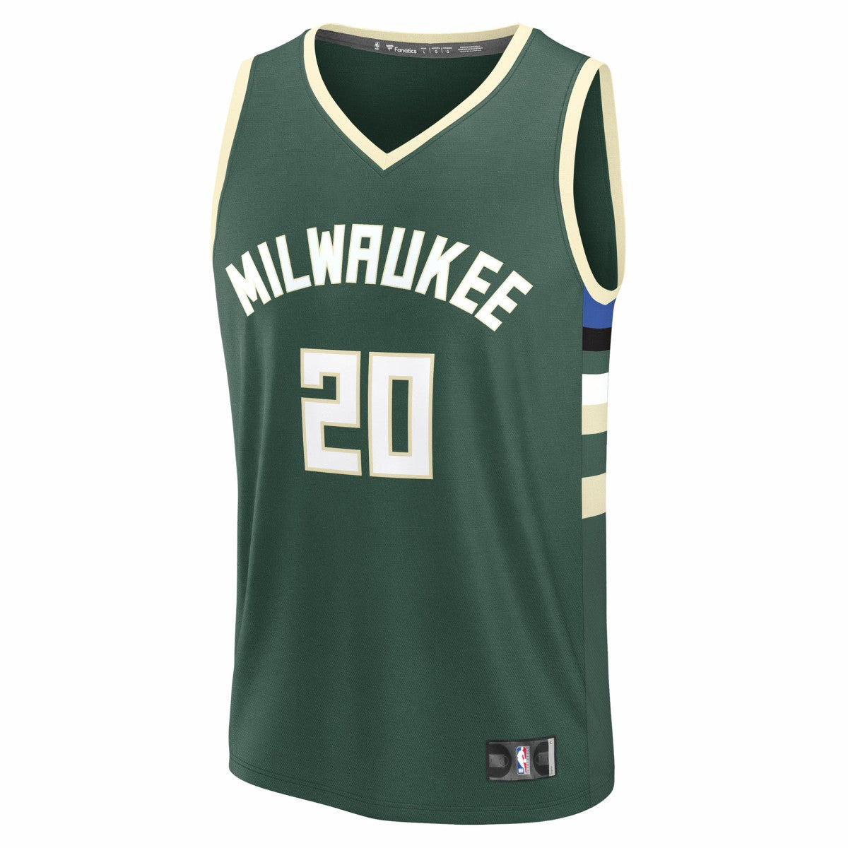A.J. Green Milwaukee Bucks Fast Break Replica Player Jersey Icon Edition Hunter Green