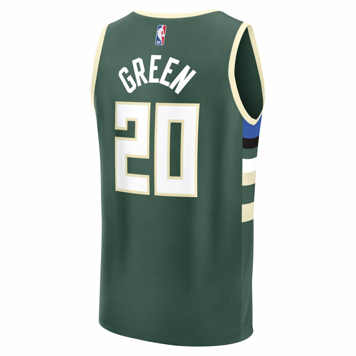 A.J. Green Milwaukee Bucks Fast Break Replica Player Jersey Icon Edition Hunter Green
