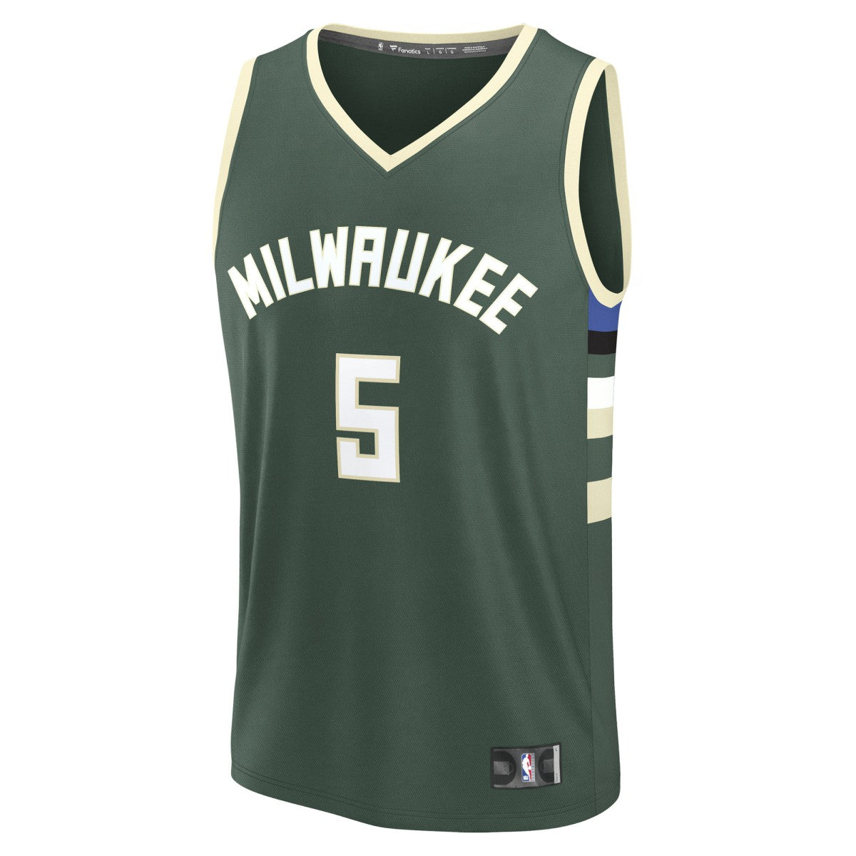 Gary Trent Jr. Milwaukee Bucks Fast Break Replica Player Jersey Icon Edition Hunter Green