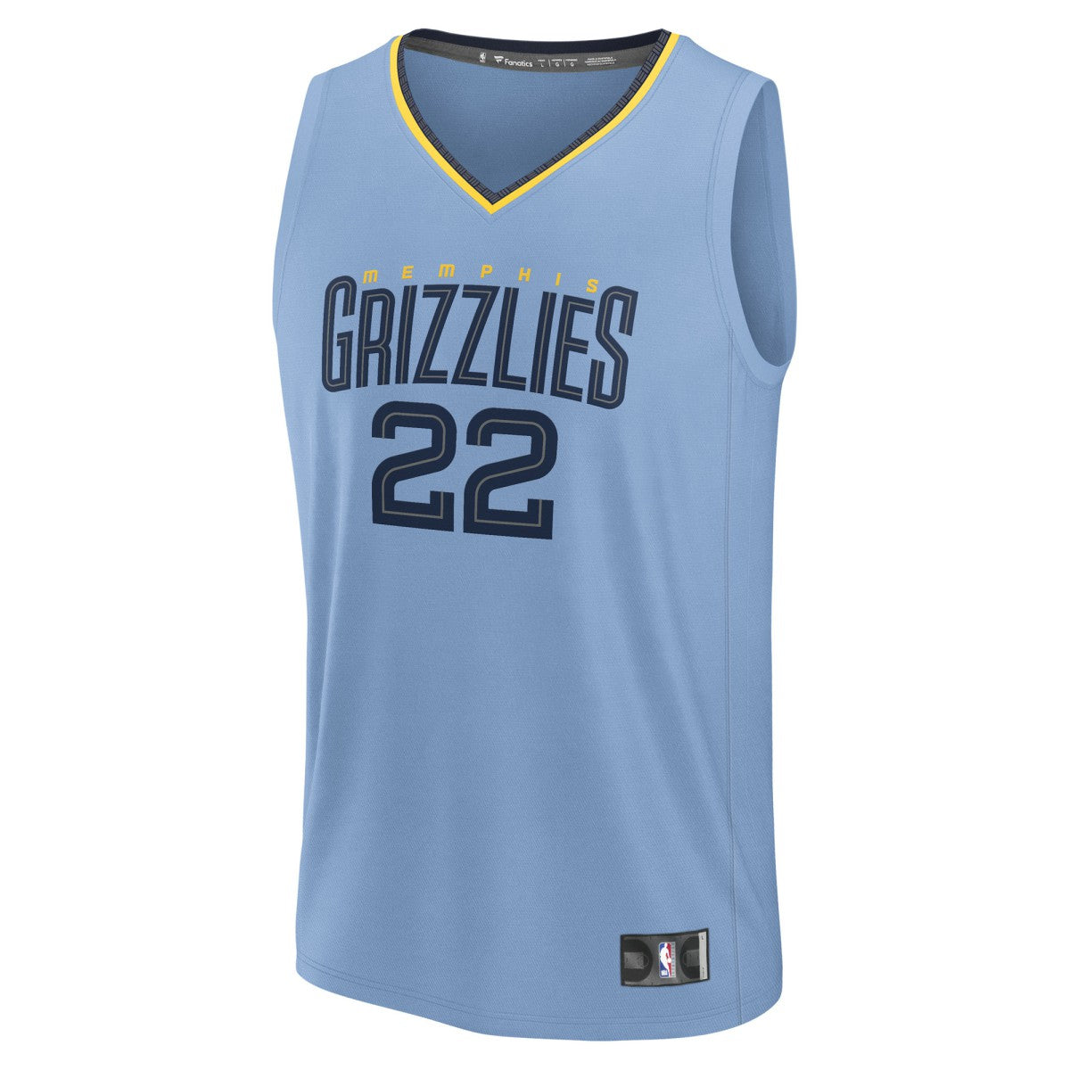 Desmond Bane Memphis Grizzlies Fast Break Replica Player Jersey Statement Edition Light Blue