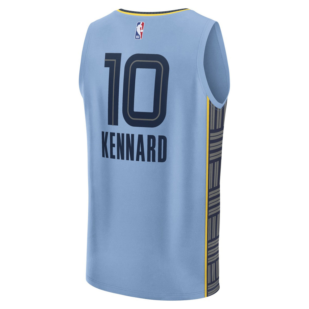 Luke Kennard Memphis Grizzlies Fast Break Replica Player Jersey Statement Edition Light Blue