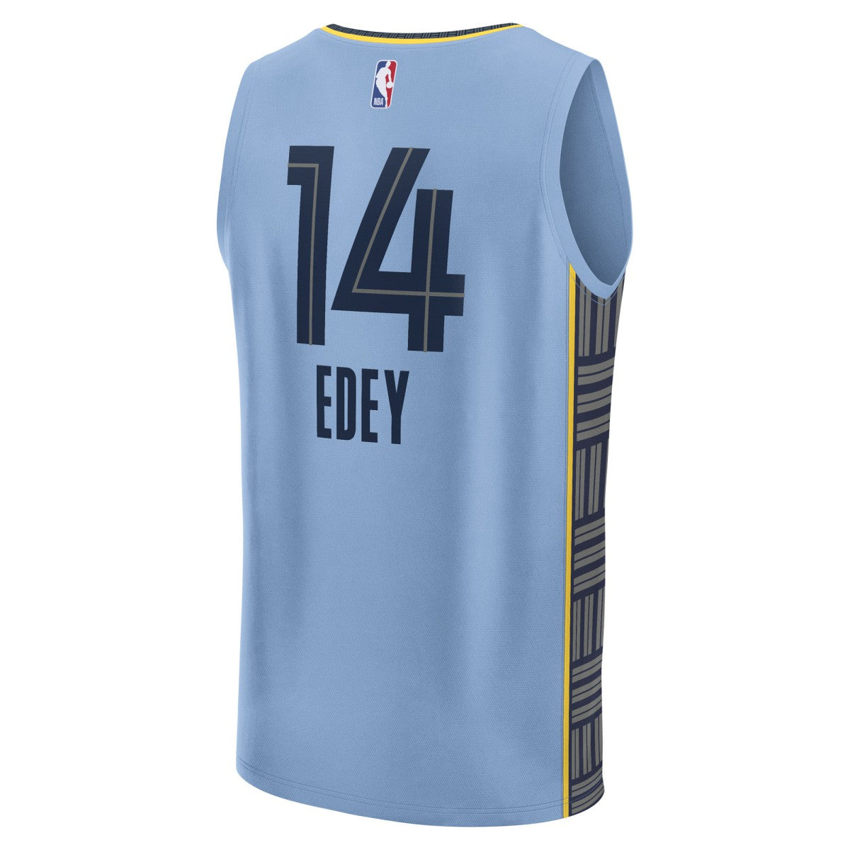 Zach Edey Memphis Grizzlies Fast Break Replica Player Jersey Statement Edition Light Blue