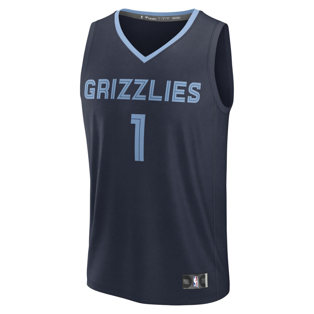 Scotty Pippen Jr. Memphis Grizzlies Fast Break Replica Player Jersey Icon Edition Navy